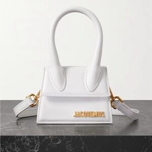 Jacquemus White Le Chiquito Mini Bag